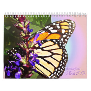 Butterflies en bijen kalender