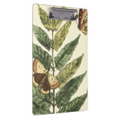 Butterflies en bladeren met zwart Lijst Klembord (Rechts)