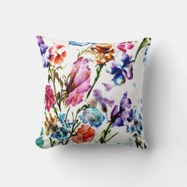 BUTTERFLIES EN BLOEMEN KUSSEN