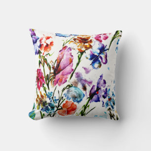 BUTTERFLIES EN BLOEMEN KUSSEN