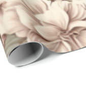 Butterflies en bloemen pasteldecor cadeaupapier (Rol Hoek)