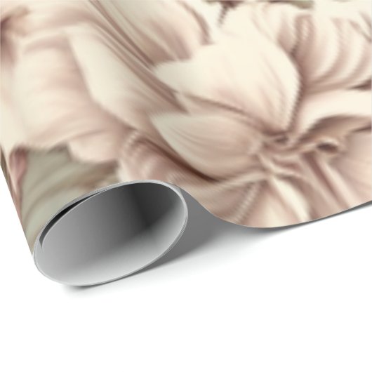 Butterflies en bloemen pasteldecor cadeaupapier (Rol Hoek)