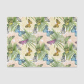 Butterflies en bloemen tissuepapier (Voorkant)