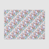 BUTTERFLIES EN BLOEMEN TISSUEPAPIER (Voorkant)