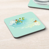 Butterflies en bloesems drankjes onderzetter (Linkerzijde)