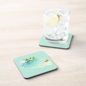 Butterflies en bloesems drankjes onderzetter (Rechterzijde)
