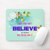 Butterflies en bloesems met een Magic Quote Muismat (Met muis)