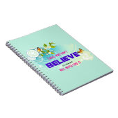 Butterflies en bloesems met een Magic Quote Notitieboek (Rechterzijde)