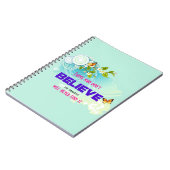 Butterflies en bloesems met een Magic Quote Notitieboek (Linkerzijde)