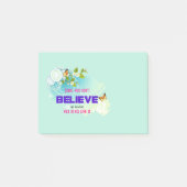 Butterflies en bloesems met een Magic Quote Post-it® Notes (Voorkant)