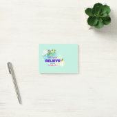 Butterflies en bloesems met een Magic Quote Post-it® Notes (Kantoor)