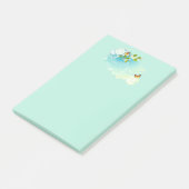 Butterflies en bloesems post-it® notes (Schuin)
