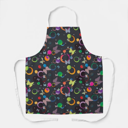 Butterflies en bubbels schort (Voorkant)