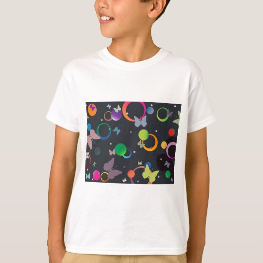 Butterflies en bubbels t-shirt (Voorkant)