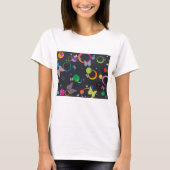 Butterflies en bubbels t-shirt (Voorkant)