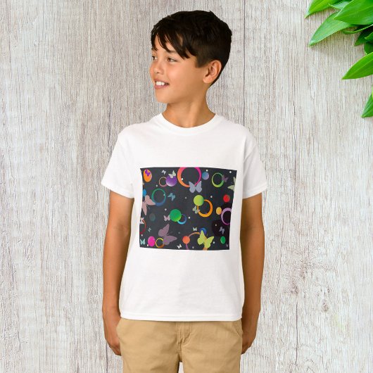 Butterflies en bubbels t-shirt