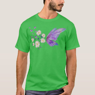 Butterflies en Daisies T-shirt