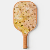 Butterflies en Daisies van Shirley Taylor Pickleball Paddle (Voorkant)