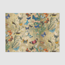  butterflies en deklaagpapier