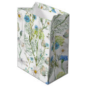 Butterflies en Dragons vliegen in de tuin Medium Cadeauzakje (Achterkant Gekanteld)