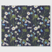 Butterflies en Dragons vliegen in de tuin P Cadeaupapier (Vlak)