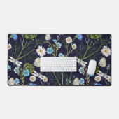 Butterflies en Dragons vliegen met bloemen Bureaumat (Keyboard & Muis)