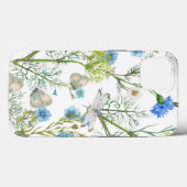 Butterflies en Dragons vliegen met bloemen Case-Mate iPhone Case (Achterkant (horizontaal))