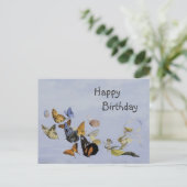Butterflies en Fairies ~ Briefkaart/Birthday Briefkaart (Staand voorkant)