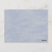 Butterflies en Fairies ~ Briefkaart/Birthday Briefkaart (Achterkant)