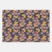 Butterflies- en Flowers-patroon Inpakpapier Vel (Voorkant)