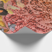 BUTTERFLIES EN KANTISCH LACE Wrapping Paper Cadeaupapier (Hoek)