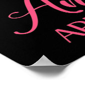 Butterflies en kardinalen verschijnen wanneer de e poster (Hoek)