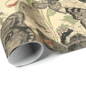 BUTTERFLIES EN LACE GIFT WRAPPING CADEAUPAPIER (Rol Hoek)
