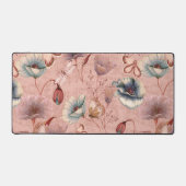 Butterflies en libellen op papavers bureaumat (Voorkant)