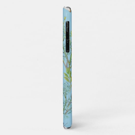 Butterflies en libellen op wilde bloemen Case-Mate iPhone case (Achterkant/links)