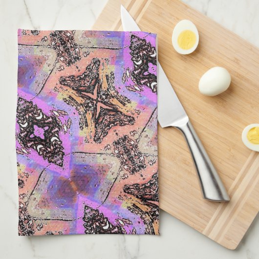 BUTTERFLIES EN MOTHES THEEDOEK (Quarter Fold)