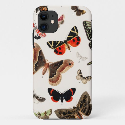 Butterflies en Moths Case-Mate iPhone Case (Achterkant)