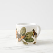 Butterflies en Moths van William Forsell Kirby Espresso Kop (Voorkant rechts)