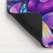 Butterflies en Pansie's Muismat (Hoek)