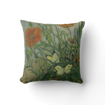 Butterflies en papavers van Vincent Van Gogh