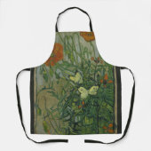 Butterflies en papavers van Vincent van Gogh Schort (Voorkant)