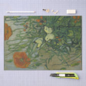 Butterflies en papavers van Vincent Van Gogh Tissuepapier (Craft)