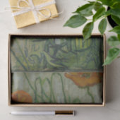 Butterflies en papavers van Vincent Van Gogh Tissuepapier (Geschenk)