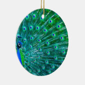 Butterflies en Peacock Keramisch Ornament (Rechts)