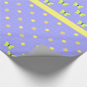 Butterflies en pooldots, pakpapier (Hoek)