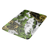 Butterflies en Queen Anne's Lace Badmat (Gekanteld)