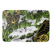 Butterflies en Queen Anne's Lace Badmat (Voorkant)