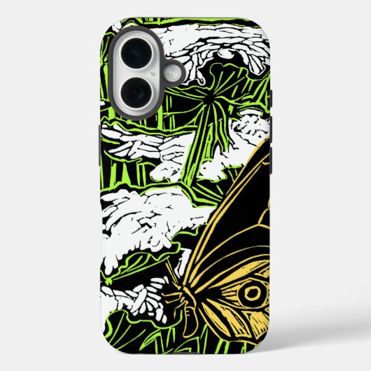 Butterflies en Queen Anne's Lace Case-Mate iPhone Case (Achterkant)