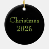 Butterflies en Queen Anne's Lace Keramisch Ornament (Achterkant)