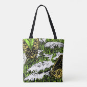 Butterflies en Queen Anne's Lace Tote Bag (Achterkant)